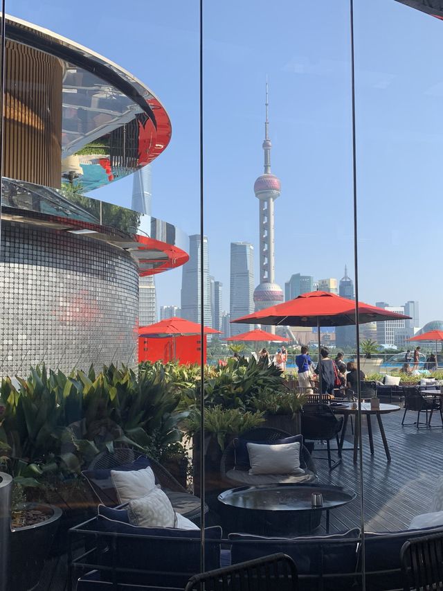 Amazing View at W Hotel rooftop bar
