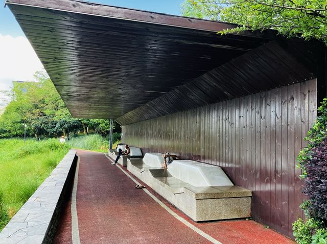 State of the art architecture at Yueshan park