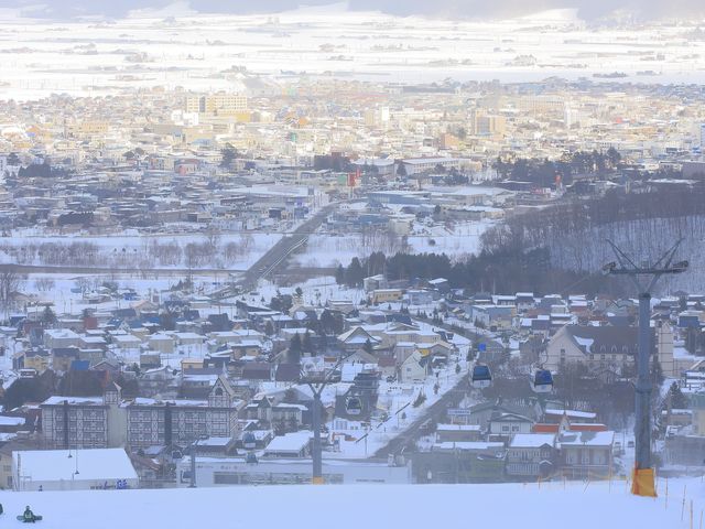 日本北海道富良野滑雪場