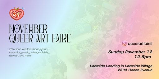 Queer Art Faire @ Lakeside Landing | Lakeside Landing