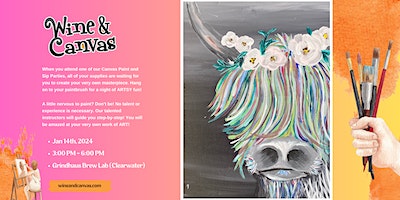 Clearwater Paint Party – Highland Coo | Grindhaus Brew Lab