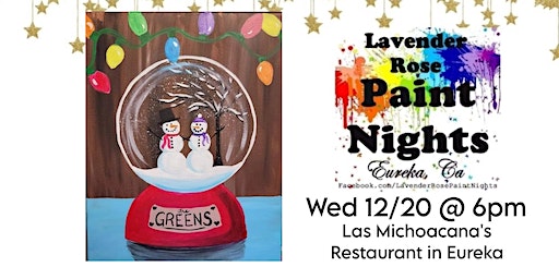 Mushroom & Banana Slug Paint Night at Las Michoacanas Restaurant in Eureka | Las Michoacana's