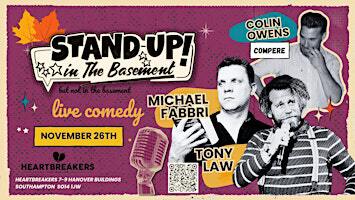 Comedy night – Stand Up in the Basement | Heartbreakers