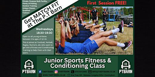 Junior Sports Fitness & Conditioning Class | The P.T Barn