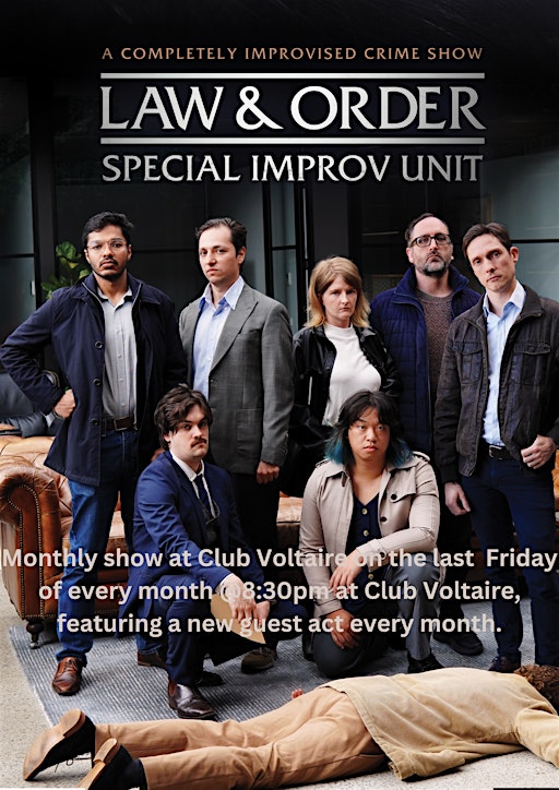 Law and Order: Special Improv Unit | Club Voltaire