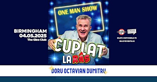 Cuplat la Râs cu Doru Octavian Dumitru | BIRMINGHAM | 04.05.2025 | The Glee Club Birmingham