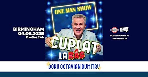 Cuplat la Râs cu Doru Octavian Dumitru | BIRMINGHAM | 04.05.2025 | The Glee Club Birmingham
