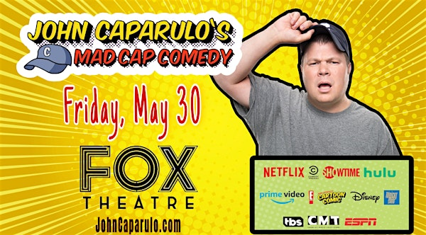 John Caparulo - Comedy Night (Ages 18+) | Fox Theatre - Hays, Kansas
