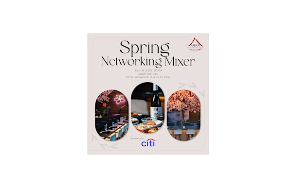 Spring Networking Mixer at Kaizen hosted by AREAA NY East | Kaizen: Omakase & Hand Roll Sushi Restaurant