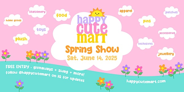 2025 Spring happy cute mart (SOLD OUT) | Thornhill Community Centre