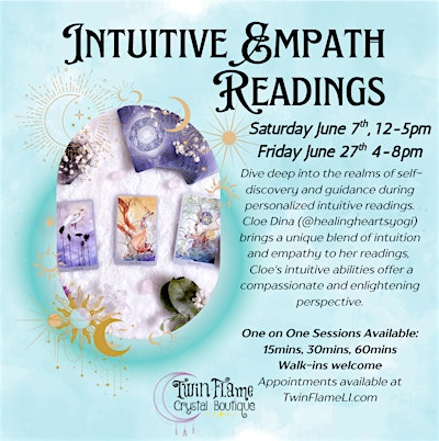 Intuitive Empath Readings with Cloe Dina | Twin Flame