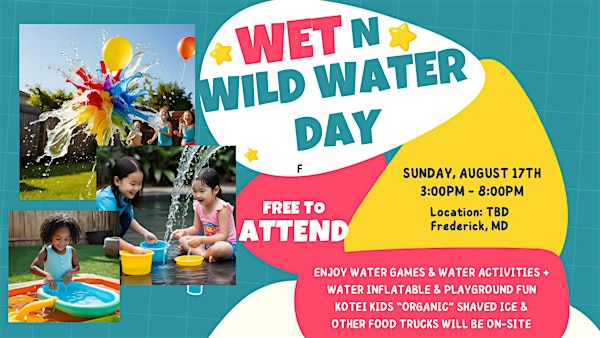 Wet N Wild Water Day | Sophie & Madigan's Playground