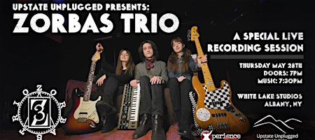 Upstate Unplugged Presents: Zorbas Trio | White Lake Music & Post