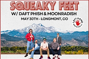 Squeaky Feet At the Left Hand Brewing Beer Garden | Left Hand Brewing Company beer garden