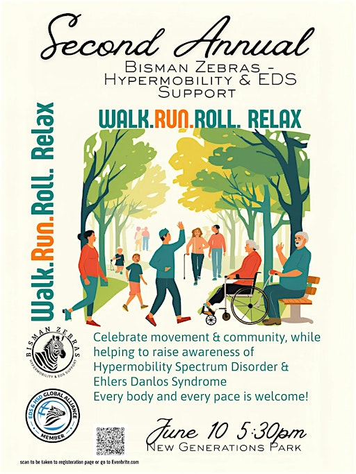 2nd Annual Bisman Zebras-  Walk, Run, Roll, & Relax Event | New Generations Park