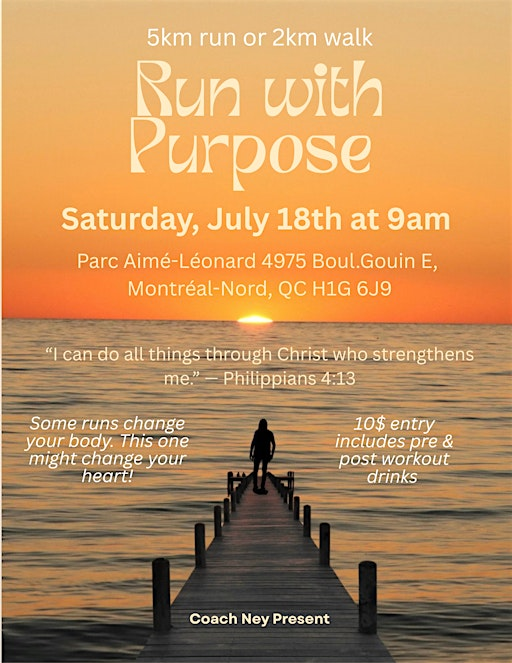 Run with Purpose | Parc Aimé-Léonard