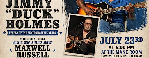The Salt and Pepper presents Jimmy "Duck" Holmes | The Mane Room