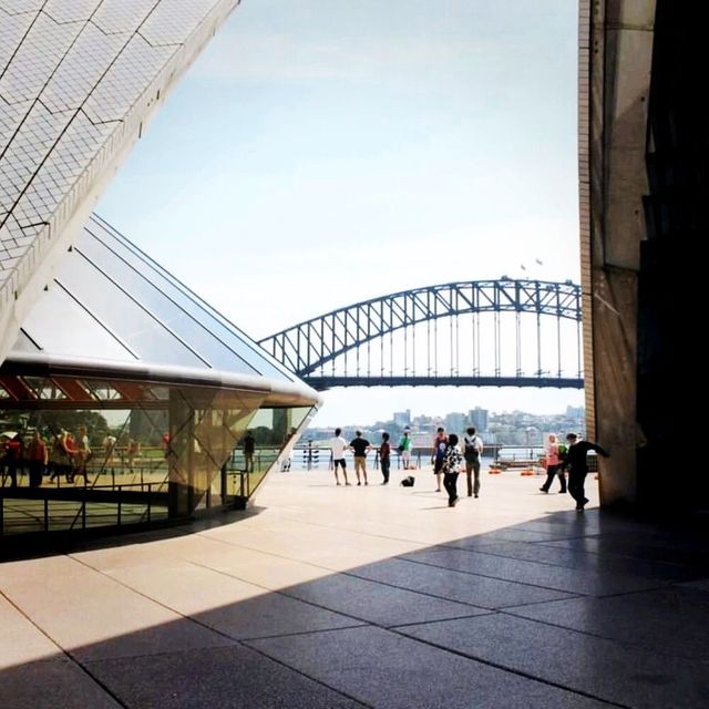 The Sydney Opera House at Sydney Harbour 