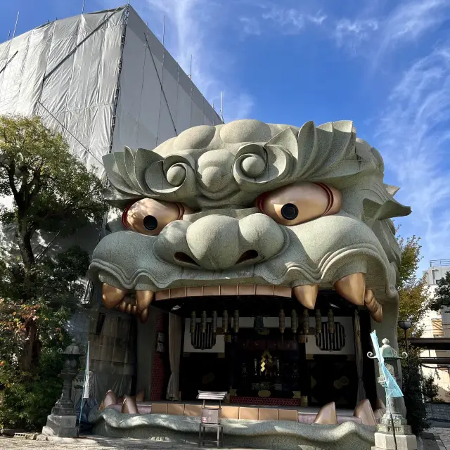 日本大阪景點推薦｜難波八阪神社，很特別的地方