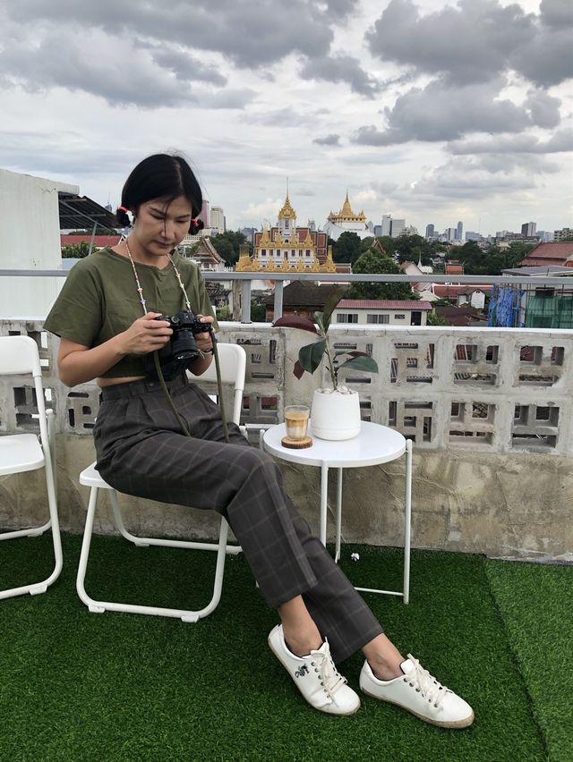 ไปจิบกาแฟบนrooftop วิวสุดปังกันค่า☕️