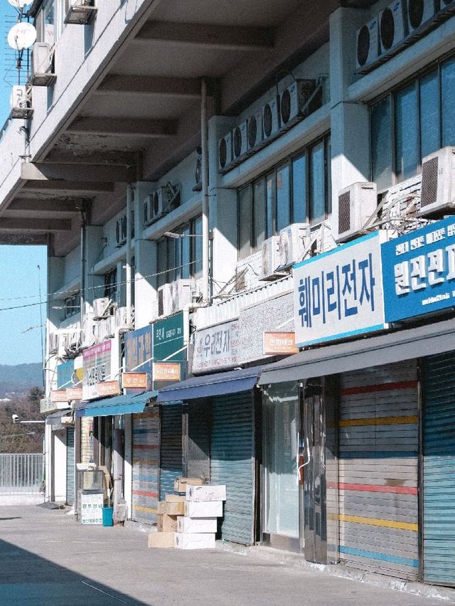 도시의 여유로움이 있는 곳. 세운상가