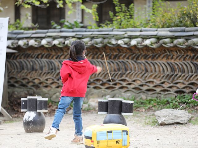 용인 한국민속촉 달 밝은 밤