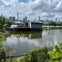沿梧桐河行走，一路飽覽深圳和香港的城鄉美景