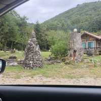 Camping in the fall ( Seoraksan Mountain)