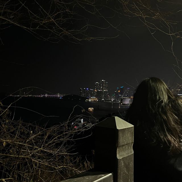해운대 야경을 색다르게 구경하고싶다면 강추하는 해운대 달맞이길🌕🌙