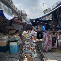 Mae Klong Train Market