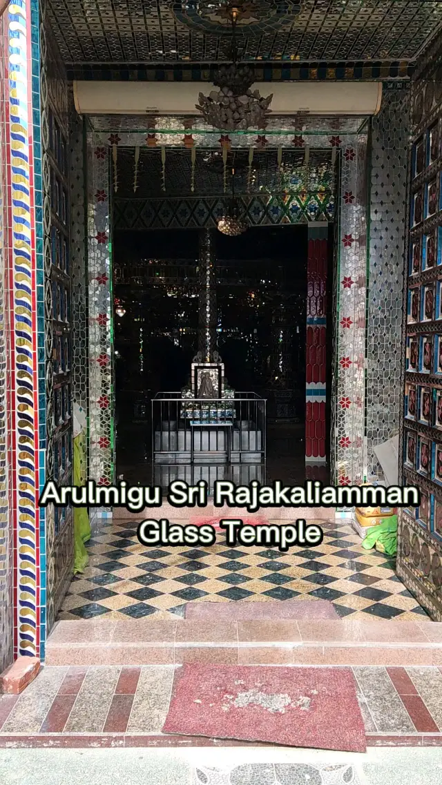 Beautiful Hindu Glass Temple 