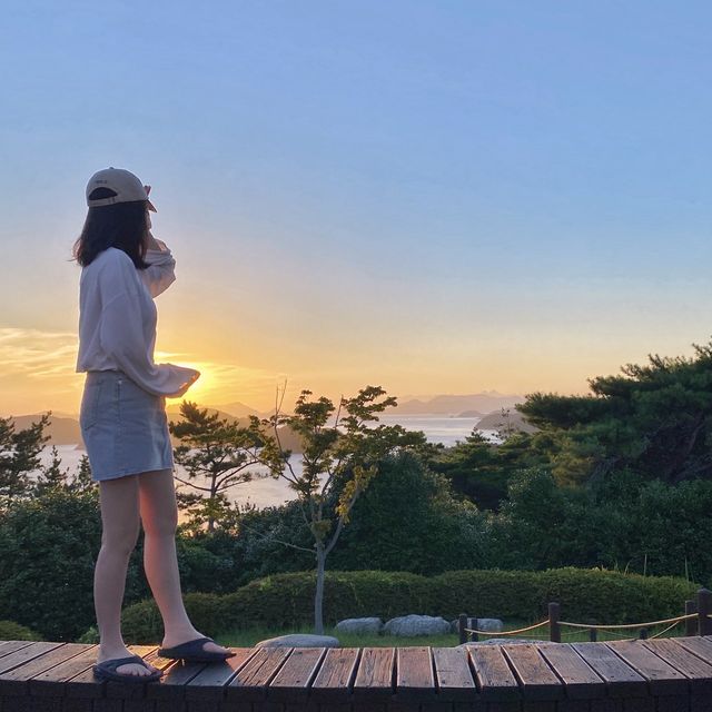 일몰은 여기! '달아공원'