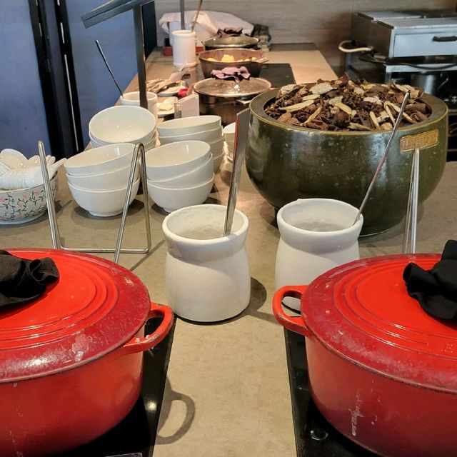 有驚喜的自助早餐