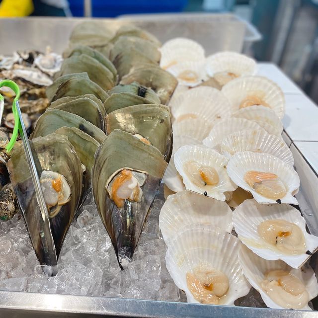 生猛流水蝦任食海鮮燒烤