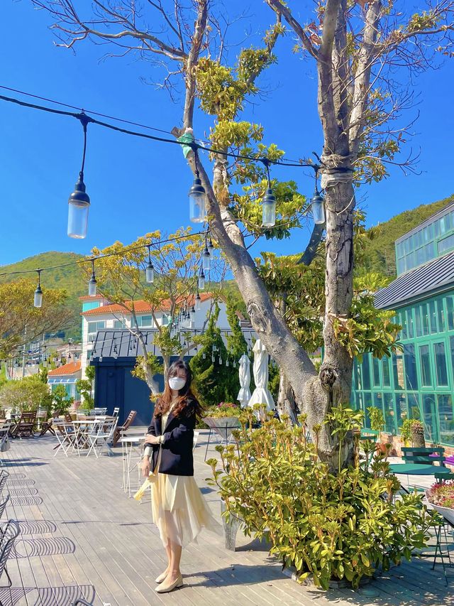 뷰 좋은 외도보타니아 근처 카페, 거제도 외도 널서리