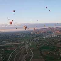 Hot air balloons in Cappadocia a must do!!
