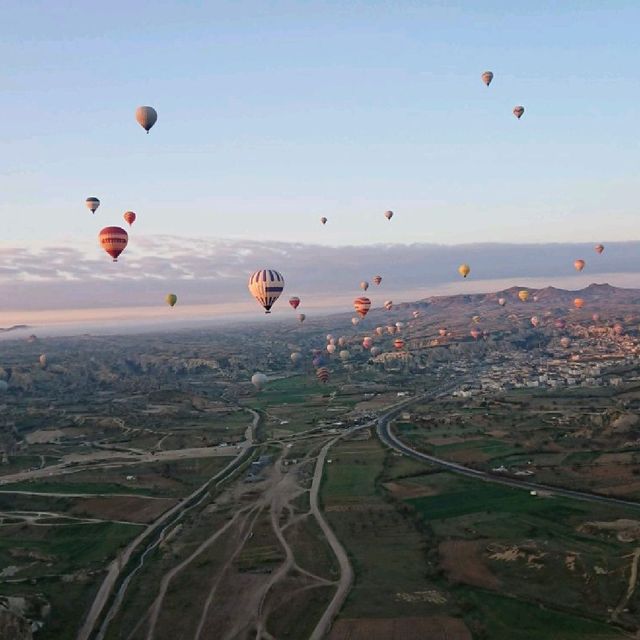 Hot air balloons in Cappadocia a must do!!