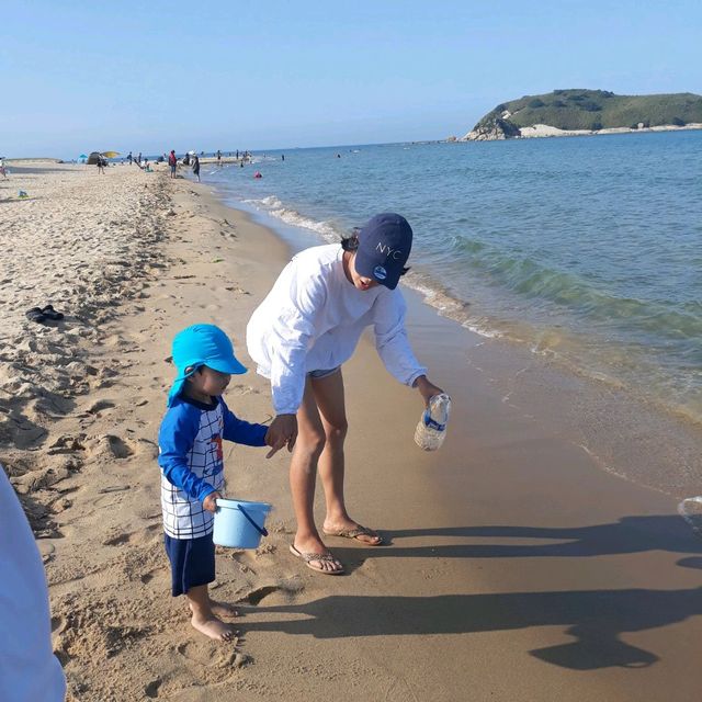 아이랑 놀기좋은 송지호 해수욕장