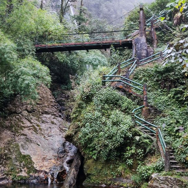 100 meters tall Waterfall