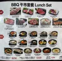 豐富又美味的韓燒午餐