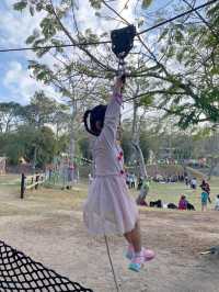長洲遊 — 親子放電之選 大玩 zipline 繩網陣！