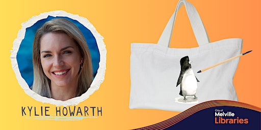 Library Bag Illustration with Kylie Howarth @ AH Bracks Library | AH Bracks Library + Creative Space