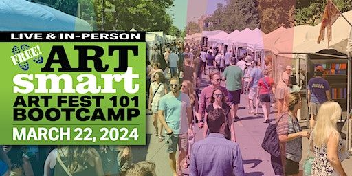Art Smart Boot Camp| Selling at Shows Tips and Tricks | The Art Center Highland Park