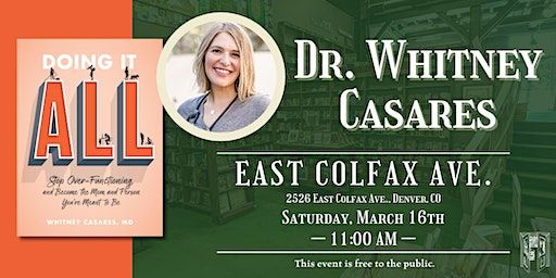 Dr. Whitney Casares Live at Tattered Cover Colfax | Tattered Cover Colfax Ave