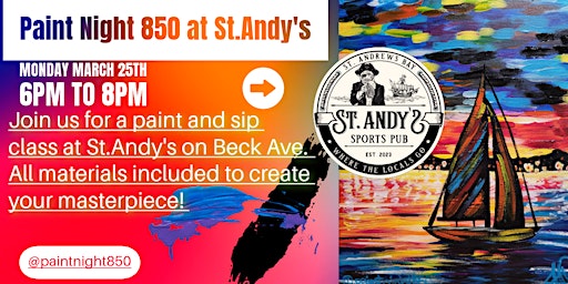 Paint Night 850 at St. Andy's | St Andy's Sports Pub