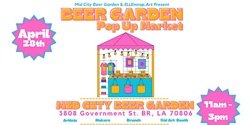 Mid City Beer Garden Pop Up Market | Mid City Beer Garden