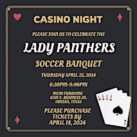 2024 Lady Panther Soccer Banquet | MCM Grande Hotel & Fun Dome