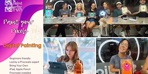 Paint your Pixels: Digital Painting Workshop | Paint for Fun