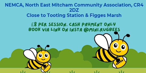 Mini Rugbees 11/5 9:30am | North East Mitcham Community Association
