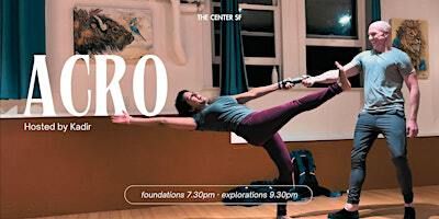 Acro at The Center SF: Foundations with Kadir | The Center SF